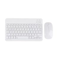 Teclado Mouse Super Delgado Inalambrico Blanco