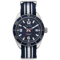 Reloj Nautica Key Biscayne NAPKBN001 Fecha Acero Inoxidable Dial Azul