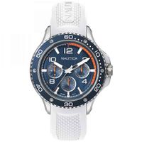 Reloj Nautica Pier 25 NAPP25001 Multifuncional Blanco Azul