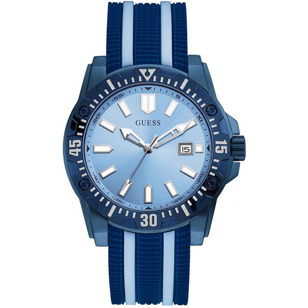 Reloj Guess Skipper GW0055G2 Fecha Correa de Silicona