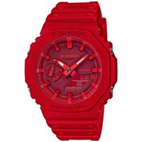 Reloj Casio G-Shock Carbon Core GA2100-4A Digital Analogico Rojo
