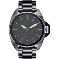 Reloj Nixon Anthem A3961418 Fecha Acero Inoxidable Gris Gunmetal