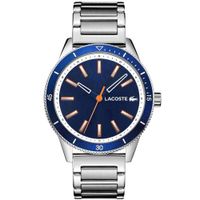 Reloj Lacoste Key West 2011014 Acero Inoxidable Plateado Azul
