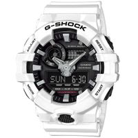 Reloj Casio G-Shock GA700-7A Digital Analógico Resina Blanco