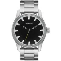Reloj Nixon Driver A979000 Acero Inoxidable Plateado Dial Negro