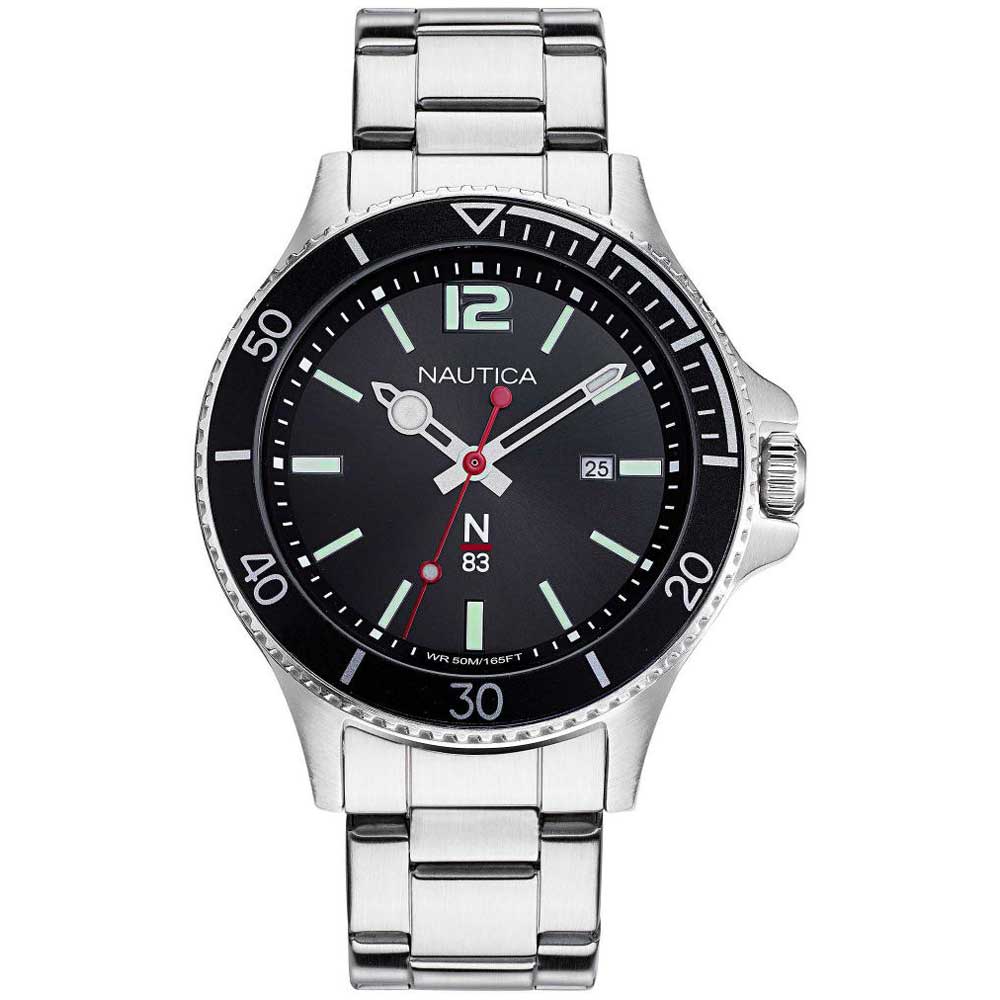 Reloj Nautica N83 Accra Beach NAPABS910 Fecha Dial Negro
