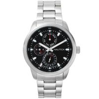 Reloj Nautica Forbell NAPFRL005 Multicuncional Acero Inoxidable Dial Negro