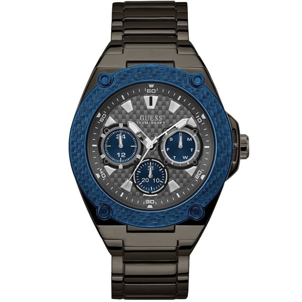 Reloj Guess Legacy W1305G3 Multifuncional Acero Inoxidable Gunmetal