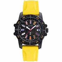 Reloj Nautica N83 Garda Cup NAPGCS004 Correa de Silicona Amarillo Dial Negro