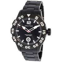 Reloj Nautica BFD 100 N20095G Fecha Acero Inoxidable Negro
