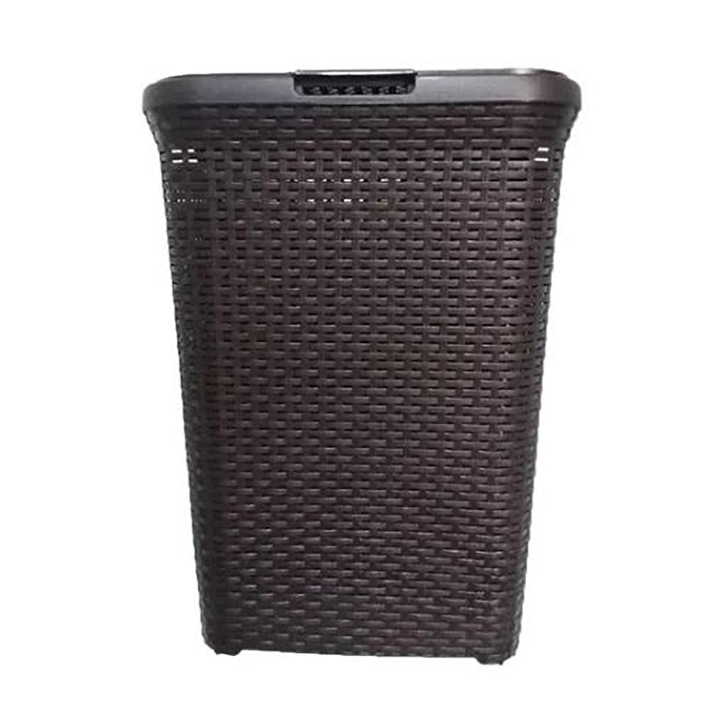 Cesto de Ropa Lavadero Gigante 65 x 46.6cm en Marron