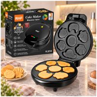 Máquina para Hot Cakes Waffles y Galletas RAF R.2218 - 1000W