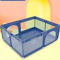 CORRAL DE TELA  OXFORD 180X200 CM AZUL