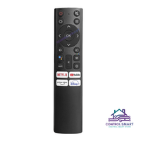control remoto para smart tv recco con funciones completas y accesos directos