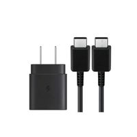 Cargador de Pared Samsung EP-T2510XBEGUS 25W con Cable USB-C Carga Rápida Negro