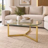 Mesa de Centro Ocampo Ventitas Home Dorado