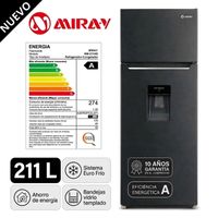 Refrigeradora RM-211HD Eurofrío 211 L