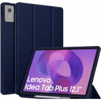 Funda Smart Cover con Porta Lapiz para Tablet LENOVO IDEA TAB PLUS 12.1? Azul