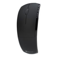 Mouse Inalámbrico Plegable Klip Xtreme KMW-375BK 1000 DPI Negro