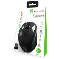 Mouse Inalámbrico Klip Xtreme KMW-410BK 1600 DPI Negro