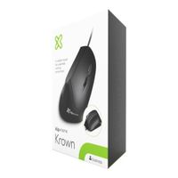 Mouse Vertical Klip Xtreme Krown KMO-506 USB 1600 DPI Negro