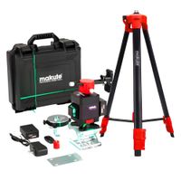 Nivel laser 16 lineas con Tripode 20V y Maletin Makute LL2216-LL-S1.6