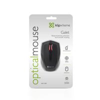 Mouse Klip Xtreme KMO-120BK USB 1000 DPI Negro