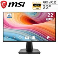 MONITOR 22 MSI PRO MP225 E12VL FHD 1MS 120HZ