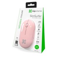 Mouse Inalámbrico Klip Xtreme KMW-415PK 1600 DPI Rosado