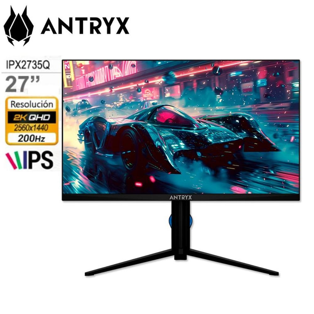 MONITOR 27 ANTRYX IPX2735Q IPS2K QHD 200HZ 1MS RGB PIVOTE