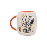 Mug Taza Ceramica Snoopy Halloween Momia 480 ml