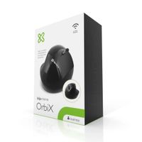 Mouse Ergonómico Inalámbrico Klip Xtreme KMW-500BK 1600 DPI Negro