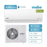 Aire Acondicionado Mabe Inverter 220v 9000 Btu Blanco