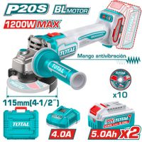 AMOLADORA 4 1/2""  20V TOTAL (TAGLI2120252)