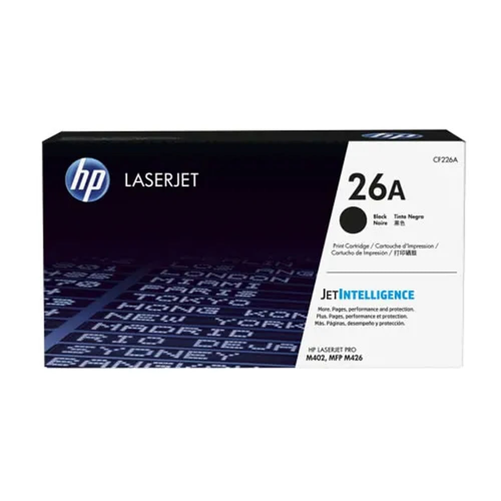 TONER HP CF226A 26A L.J.P M402 NEGRO 3.1K PAG
