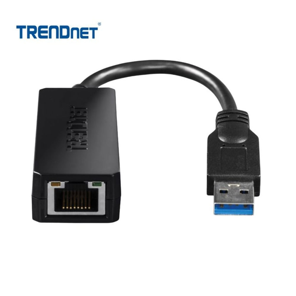Adaptador de red TRENDnet USB-A 3.0 a RJ45 Gigabit TU3-ETG