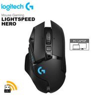 MOUSE LOGITECH G502 LIGTHSPEED INALÁMBRICO NEGRO