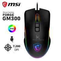 MOUSE GAMING MSI FORCE GM300 LED LIGHT RGB 72K