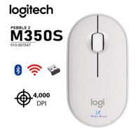 MOUSE LOGITECH PEBBLE 2 M350S BLUETOOTH/WIRELESS BLANCO (910-007047