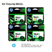 Kit Tinta HP 964XL NEGRO Y COLORES ORIGINAL