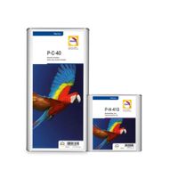 P-C-40 Barniz Antirrayon y P-H-410 Catalizador Capa Superior