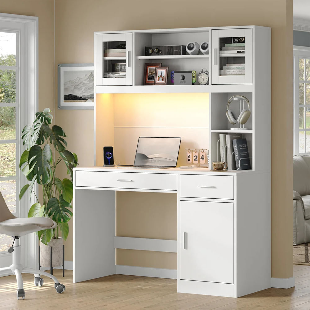 Escritorio Moderno Howard Blanco R&R Muebles