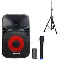 Promo Parlante Activo Halion RHA 8EB 300W mas Soporte
