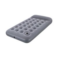 Colchón Inflable Individual con Inflador de Pie Incorporado