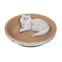 Rascador Circular Tipo Cama Para Gatos - 45cm
