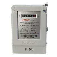 Medidor de energia monofasico analogico Opalux OP-MA40