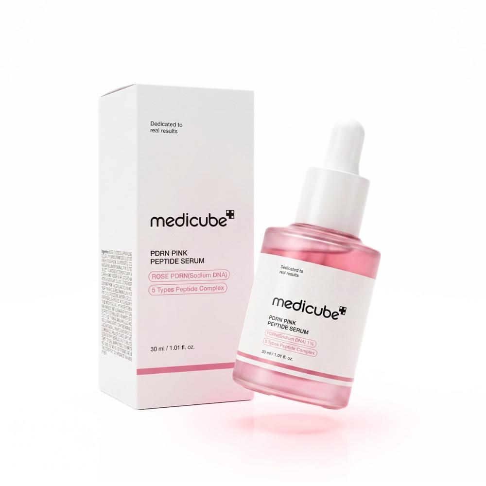 Medicube PDRN Pink Peptide Serum 30ml Sérum Facial Rejuvenecedor Coreano