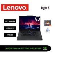 LAPTOP LENOVO LEGION 5 15.3 WUXGA 165HZ IPS RYZEN 7 260 RTX 5060 8GB 16GB DDR5 1TB SSD