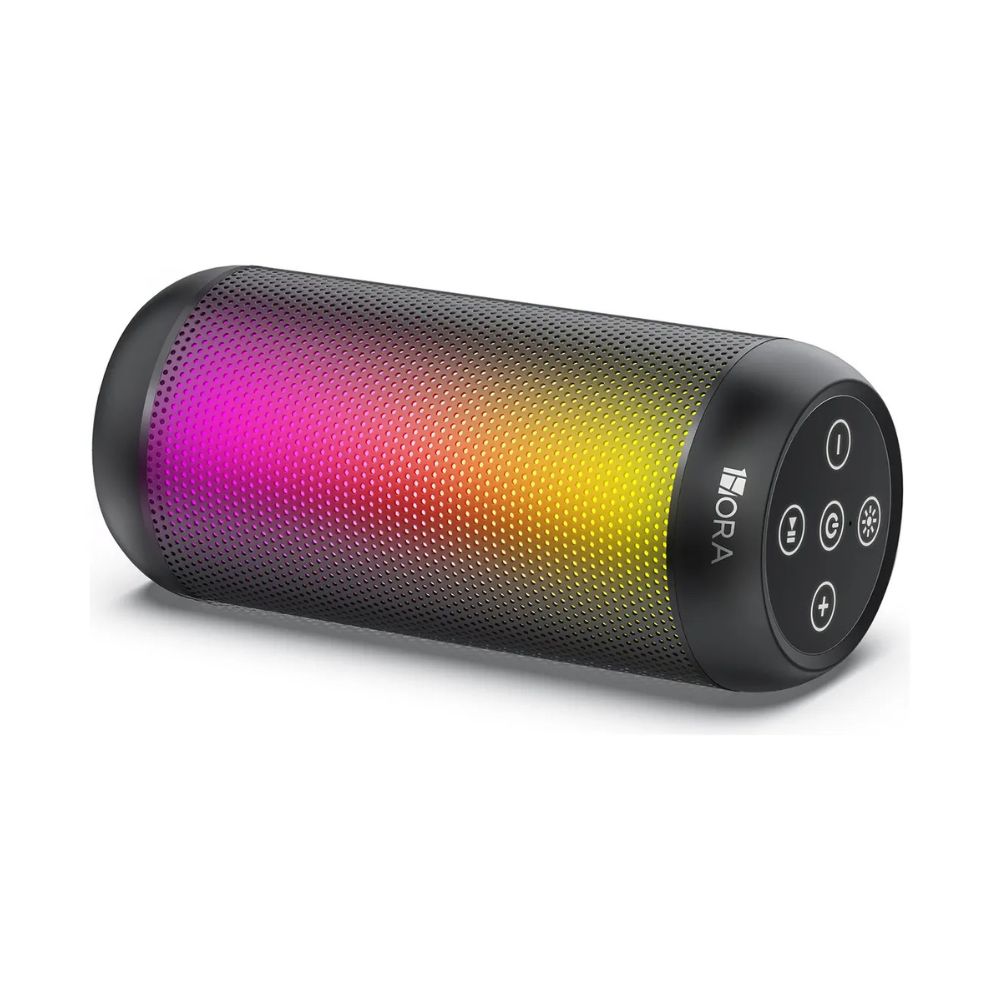 Parlante Portátil Bluetooth LED Multicolor 1HORA
