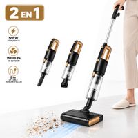Aspiradora Multifuncional en Seco Y Húmedo con Cable Y Accesorios Dorado A89
